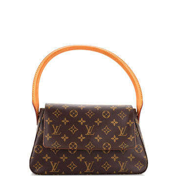 Louis Vuitton Looping Handbag Monogram Canvas Mini