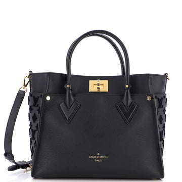 Louis Vuitton On My Side Tote Monogram Tuffetage Leather