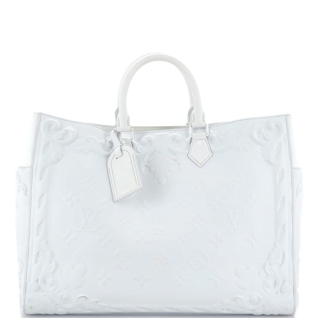 Louis Vuitton 2023 Monogram Ornaments Sac Plat 24H - White Totes, Bags -  LOU759685
