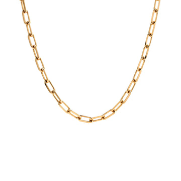 Cartier Santos de Cartier Chain Necklace 18K Yellow Gold