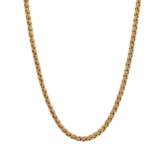 Tiffany & Co. Twist Chain Necklace 18K Yellow Gold