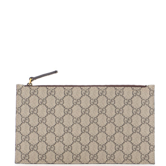 Gucci Ophidia Shopping Tote Pochette GG Coated Canvas