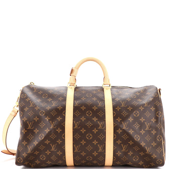 Louis Vuitton Keepall Bandouliere Bag Monogram Canvas 50