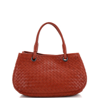 Bottega Veneta Open Shopping Tote Intrecciato Nappa Small