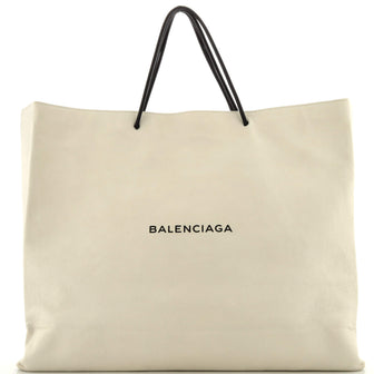 Balenciaga Shopping Tote Leather East West