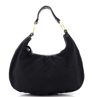 Gucci Interlocking Hobo GG Canvas Medium