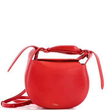 Chloe Kiss Purse Bag Leather Small