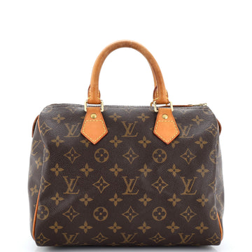Louis Vuitton Speedy Handbag Monogram Canvas 25