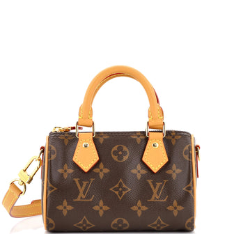 Louis Vuitton Speedy Bandouliere NM Bag Monogram Canvas Nano