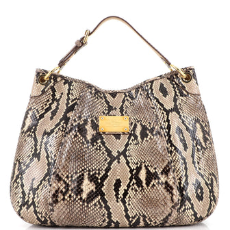Louis Vuitton Galliera Handbag Smeralda Python GM