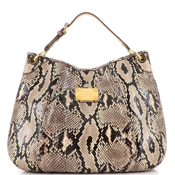 Louis Vuitton Galliera Handbag Smeralda Python GM