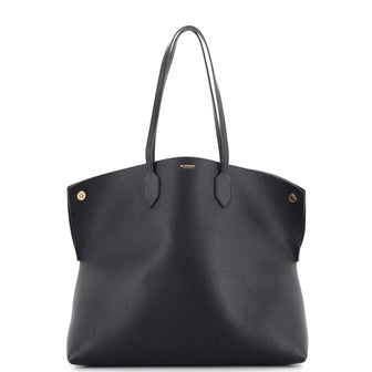 Burberry Society Tote Leather Large