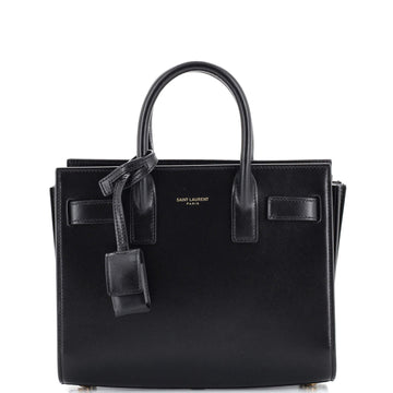 Saint Laurent Sac de Jour Bag Leather Nano