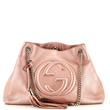 Gucci Soho Chain Strap Shoulder Bag Leather Medium
