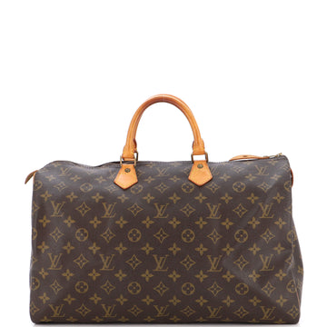 Louis Vuitton Speedy Handbag Monogram Canvas 40
