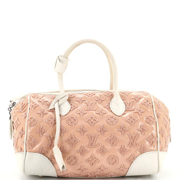 Louis Vuitton Round Speedy Bag Monogram Bouclettes