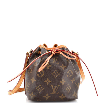 Louis Vuitton Noe Handbag Monogram Canvas Nano