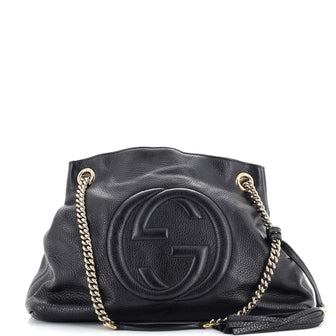 Gucci Soho Chain Strap Shoulder Bag Leather Medium