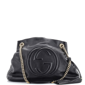 Gucci Soho Chain Strap Shoulder Bag Leather Medium