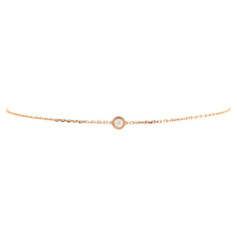 Cartier D'Amour Bracelet 18K Rose Gold and Diamond XS