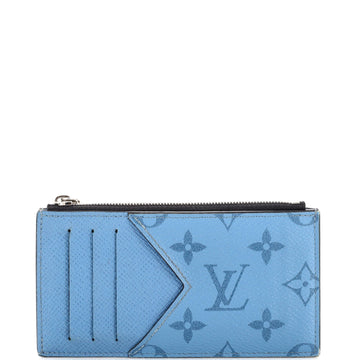 Louis Vuitton Coin Card Holder Monogram Taigarama
