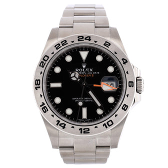 Rolex Oyster Perpetual Explorer II Automatic Watch Stainless Steel 42