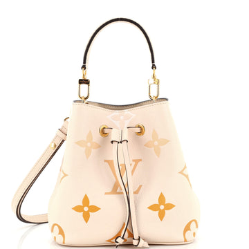 Louis Vuitton NeoNoe Handbag By The Pool Monogram Empreinte Giant BB