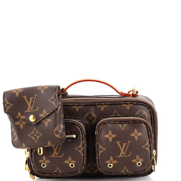 Louis Vuitton Utility Crossbody Bag Monogram Canvas