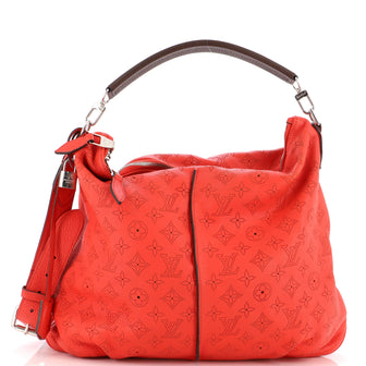 Louis Vuitton Selene Handbag Mahina Leather MM