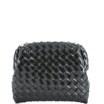 Bottega Veneta Clasp Bag Intrecciato Leather Small