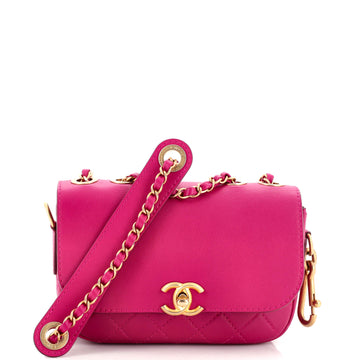 Chanel Multi Pouching Flap Bag with Coin Purse Quilted Calfskin