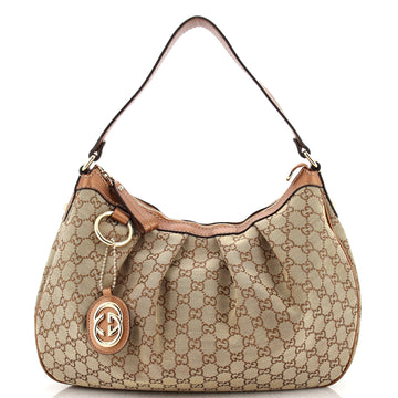 Gucci Sukey Hobo GG Canvas Medium