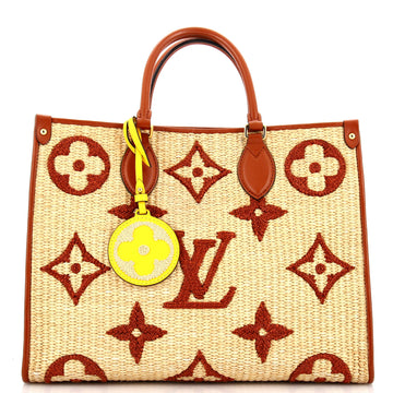 Louis Vuitton OnTheGo Tote Monogram Giant Raffia MM