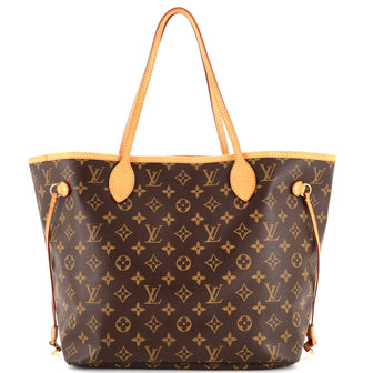 Louis Vuitton Neverfull Tote Monogram Canvas MM