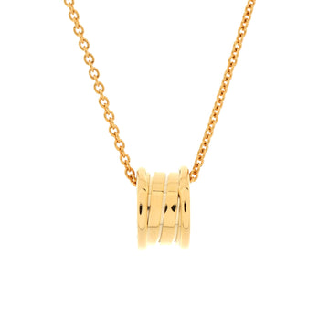 Bvlgari B.Zero1 Pendant Necklace 18K Yellow Gold Small