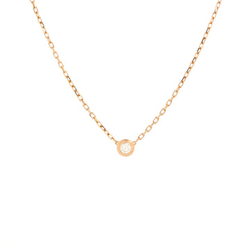 Cartier Cartier D'Amour Pendant Necklace 18K Rose Gold with Diamond Small