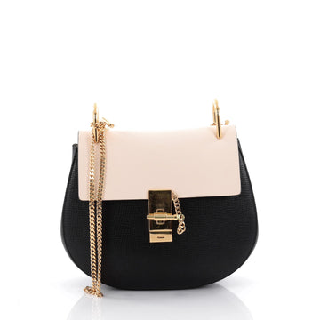 Chloe Drew Crossbody Bag Leather Small Black 2166402