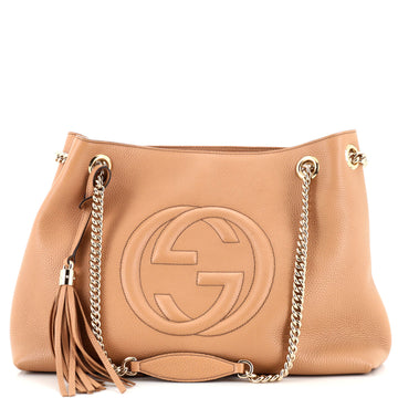 Gucci Soho Chain Strap Shoulder Bag Leather Medium