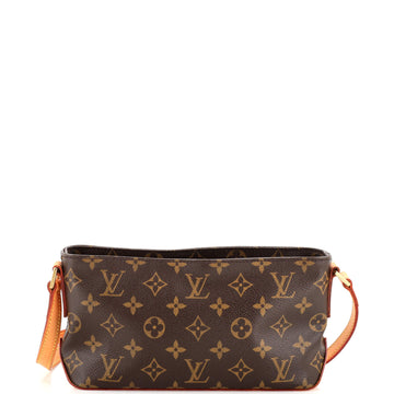 Louis Vuitton Trotteur Handbag Monogram Canvas
