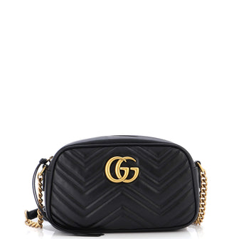 Gucci GG Marmont Shoulder Bag Matelasse Leather Small