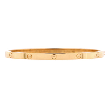 Cartier Love Bracelet 18K Yellow Gold Small