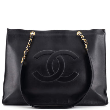 Chanel Vintage CC Chain Tote Lambskin XL
