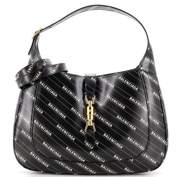 Gucci x Balenciaga The Hacker Project Jackie 1961 Hobo Printed Leather Medium