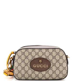 Gucci Neo Vintage Camera Messenger Bag GG Coated Canvas
