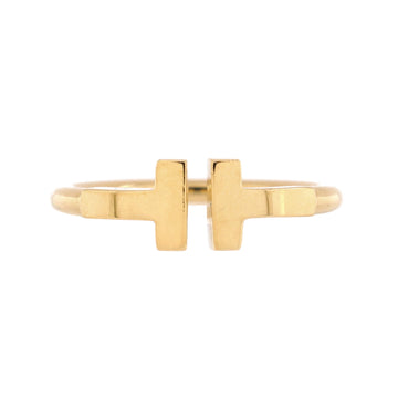 Tiffany & Co. T Wire Ring 18K Yellow Gold