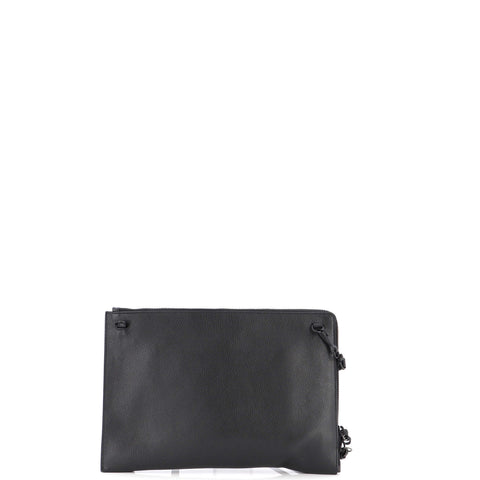 Balenciaga Neo Classic Crossbody Pouch Leather Medium Black 21675815