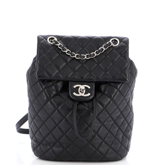 Chanel Urban Spirit Backpack Quilted Lambskin Small