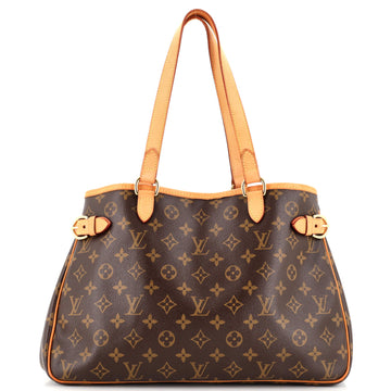 Louis Vuitton Batignolles Handbag Monogram Canvas Horizontal