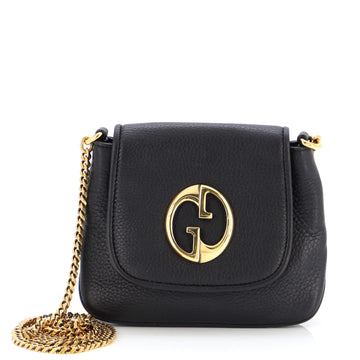Gucci 1973 Chain Shoulder Bag Leather Small