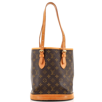 Louis Vuitton Petit Bucket Bag Monogram Canvas
